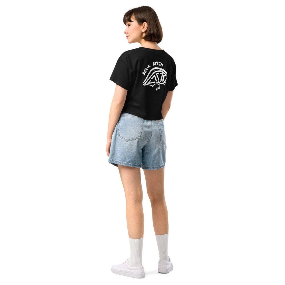 Aftertaste Crop — black XS