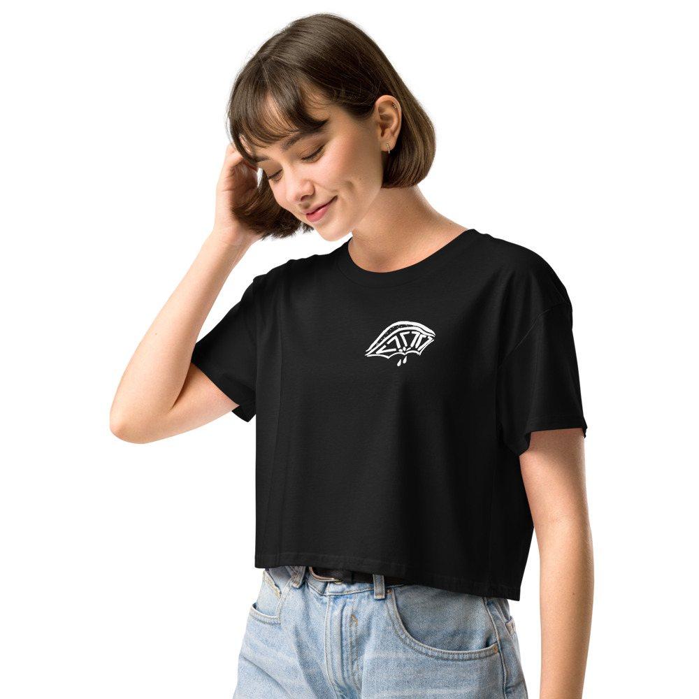 Aftertaste Crop — black S