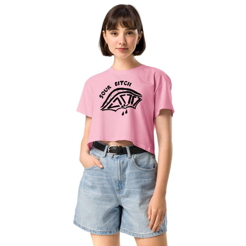 Main Squeeze Crop — pink XS