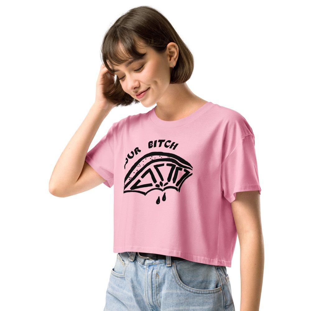 Main Squeeze Crop — pink M