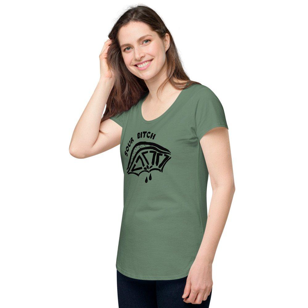 Main Squeeze Fitted Tee — sage XS