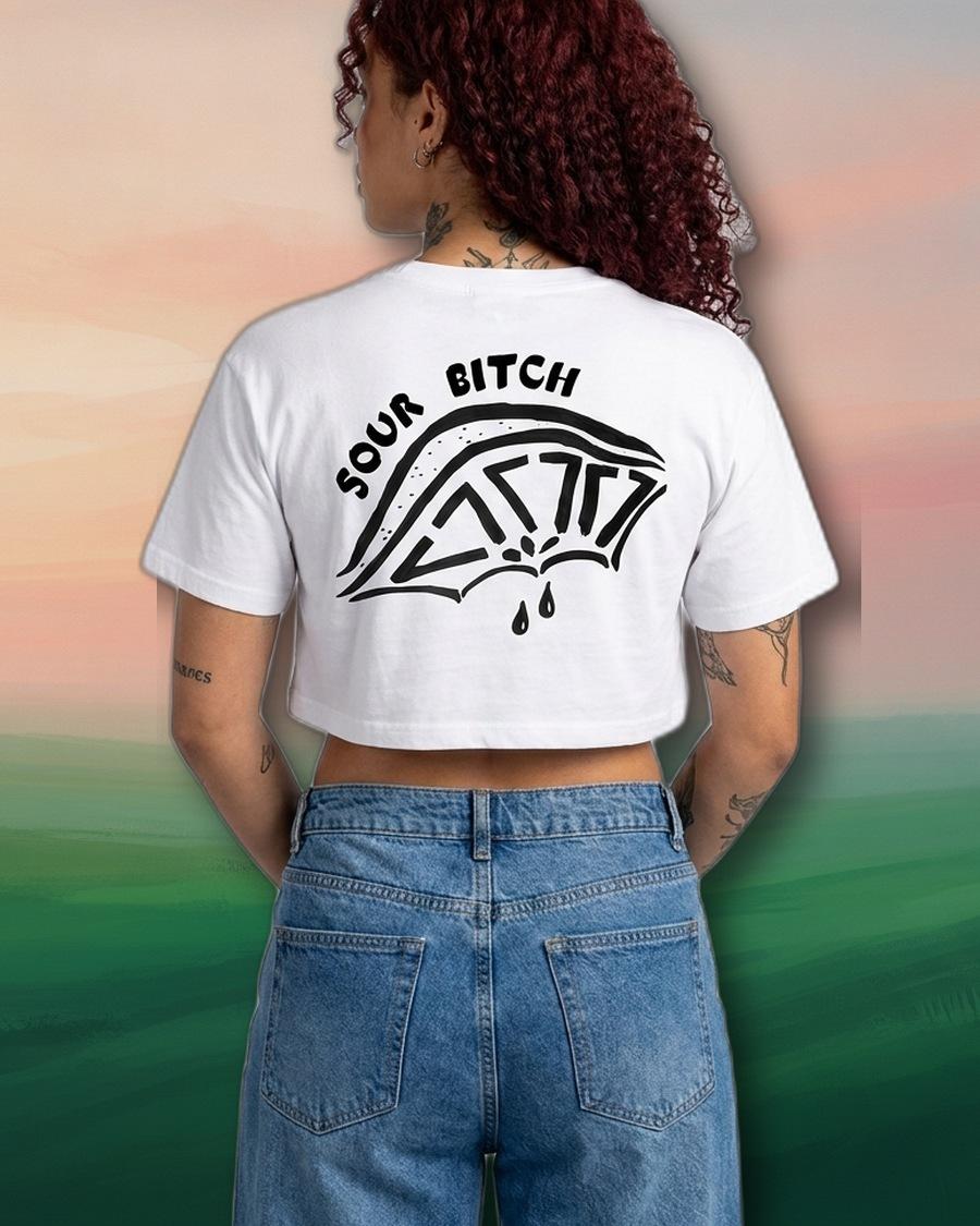 Aftertaste Crop — white S